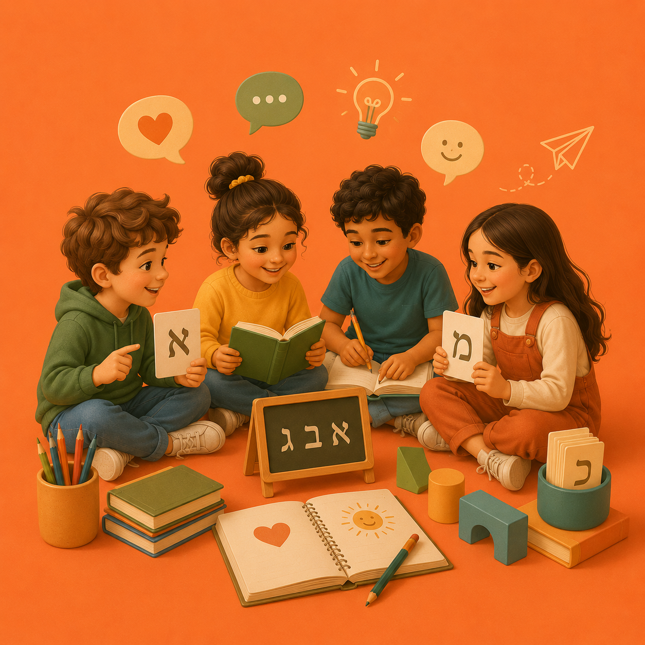 עברית לילדים דוברי ערבית